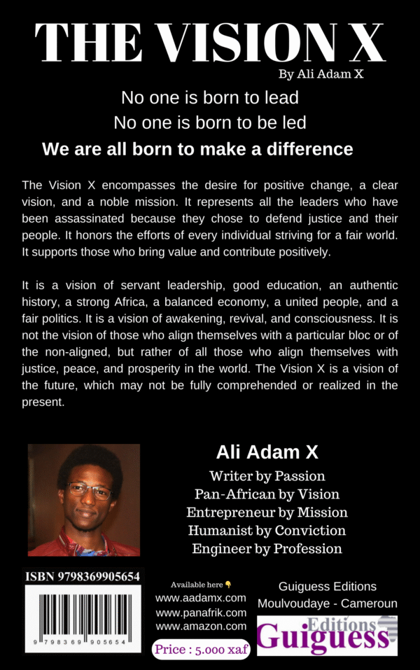 The Vision X - Ali Adam X – Image 2